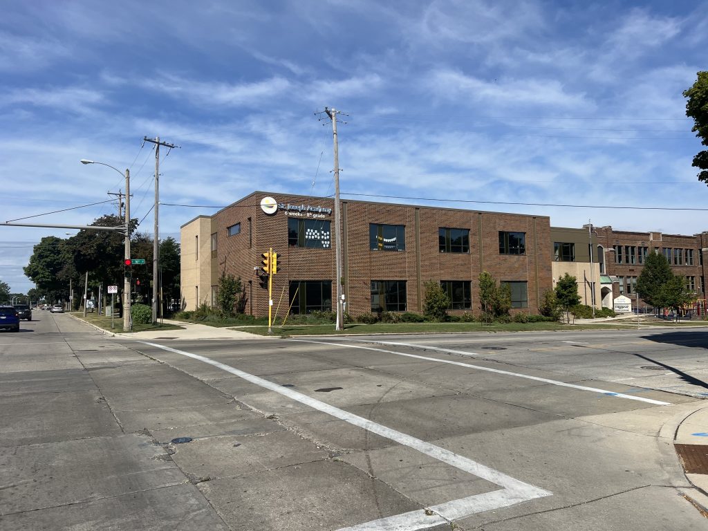 St. Joseph Academy at S. 16th Street and W. Oklahoma Avenue. Photo by Jeramey Jannene.