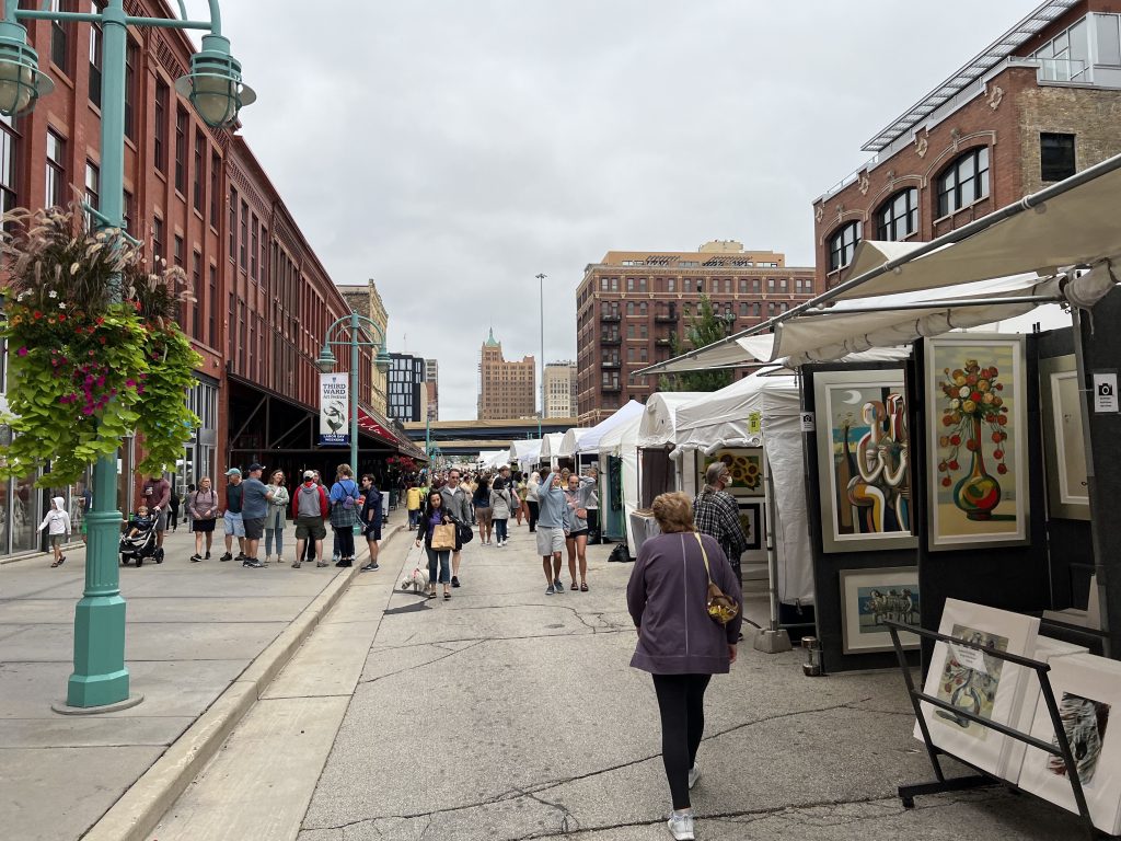 2022 Third Ward Festival of Art. Photo by Jeramey Jannene.