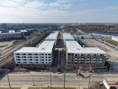 Friday Photos: The Corliss Transforms Bay View, Harbor District Border