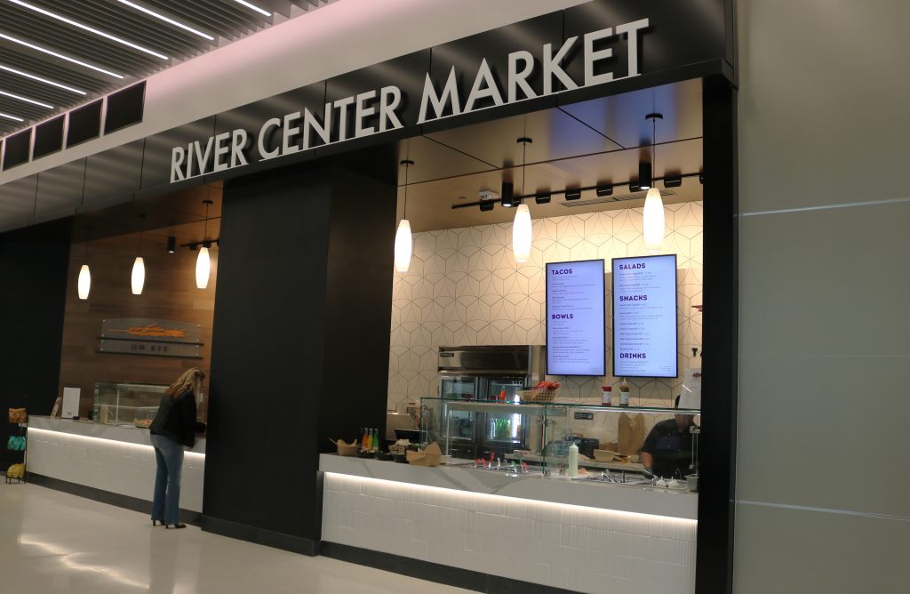 River Center Market at Associated Bank River Center. Photo taken Aug. 28, 2023 by Sophie Bolich.