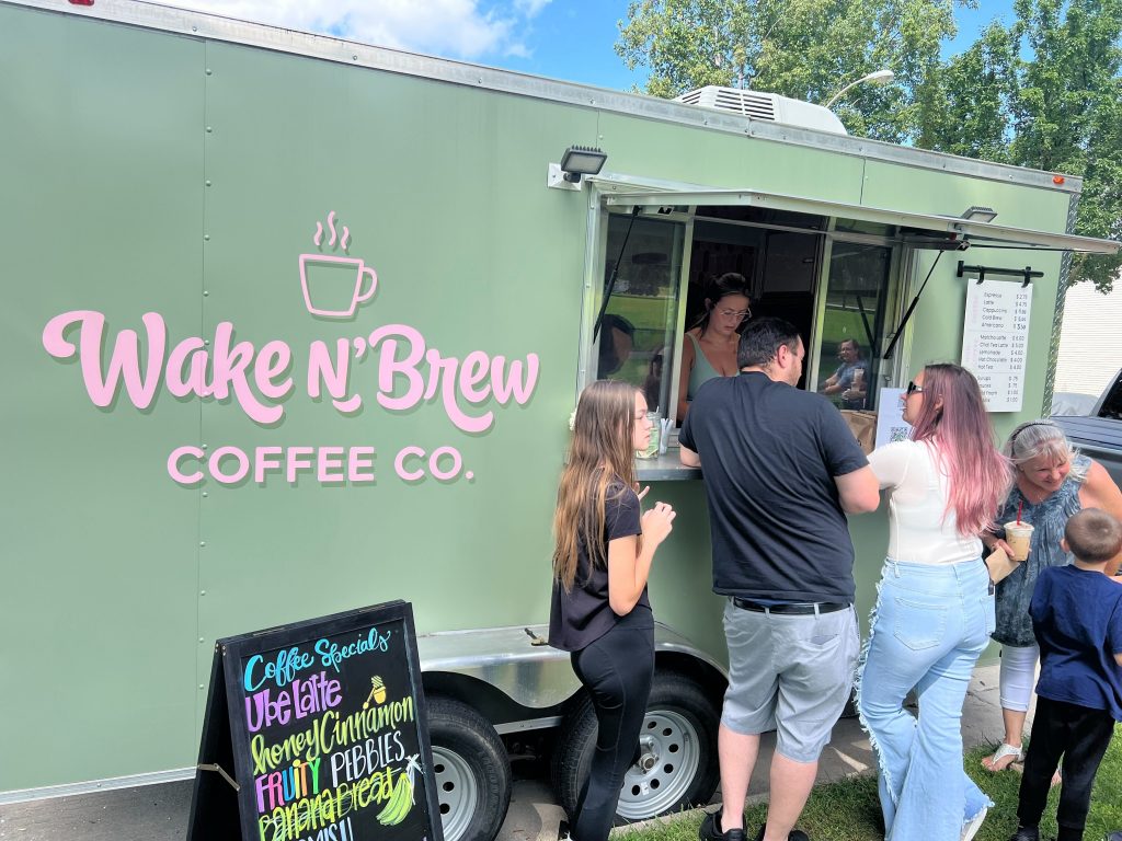 Wake N Brew Coffee Co. Photo by Jeramey Jannene.
