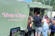 Wake N Brew Coffee Co. Photo by Jeramey Jannene.