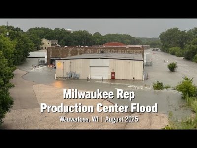 Milwaukee Repertory Theater Statement on Damages from Flood at Wauwatosa Production Facility