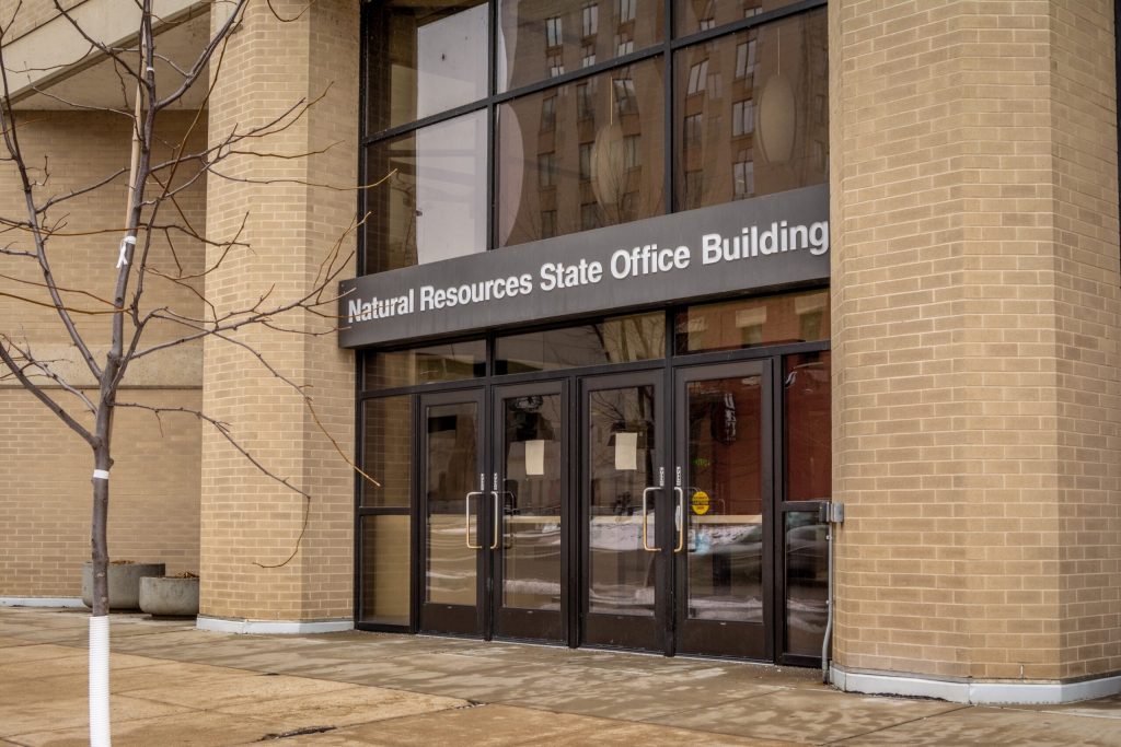 Natural Resources State Office Building in Madison, Wis. Bill Martens/WPR