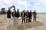 From left: Brian Kasprzyk, Marina Dimitrijevic, Jackie Q. Carter, Cavalier Johnson, Kathy Blumenfeld, Peggy Williams-Smith and Tim Hoelter
