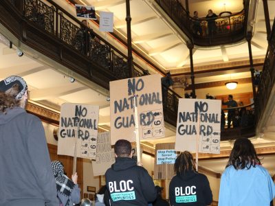 Photo Gallery: Milwaukee Police Union Meets Counter-Protest at City Hall