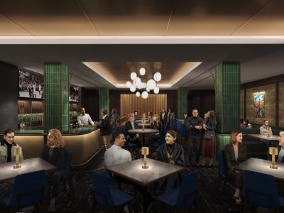 Bucks Show Off Exclusive Lounge