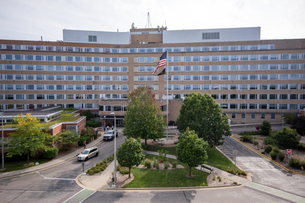 William S. Middleton Memorial Veterans Hospital on Wednesday, Sept. 3, 2025, in Madison, Wis. Angela Major/WPR