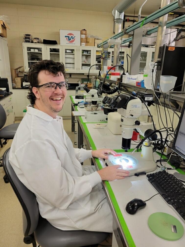 Alexander Cole, 29, of Superior worked at the EPA lab in Duluth for just over a year as a federal employee, working on the EPA’s Ecotoxicology Knowledgebase Resource Hub. The agency fired him Aug. 29, 2025 after he signed a letter opposing the Trump administration’s policies. Photo courtesy of Alexander Cole