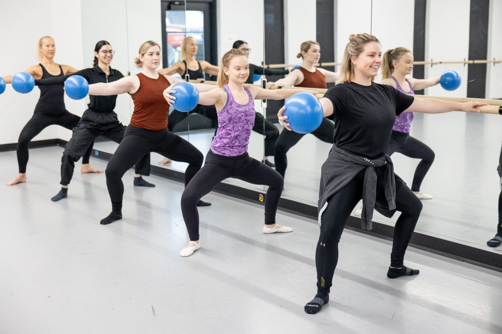 Adult Barre. Photo courtesy of the Milwaukee Ballet.