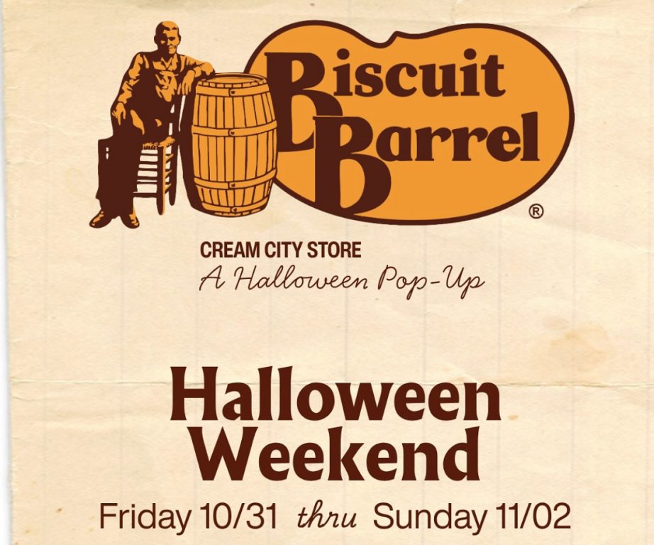 Biscuit Barrel flyer. Photo courtesy of Honeypie Cafe.