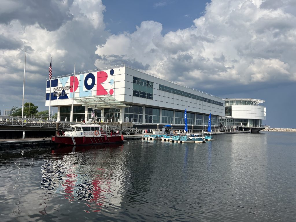 Discovery World in 2024. Photo by Jeramey Jannene.