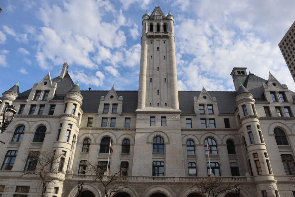 The federal courthouse in Milwaukee, Wisconsin. (Photo by Isiah Holmes/Wisconsin Examiner)