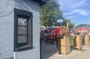 Los Colombians food truck at 1329 S. 35th St. Photo taken Sept. 12, 2025 by Sophie Bolich