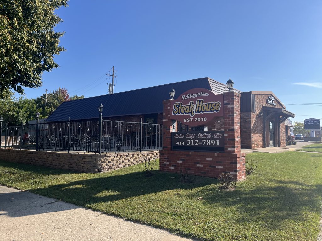 Milwaukee Steakhouse, 6024 W. Blue Mound Rd. Photo taken Sept. 17, 2025 by Sophie Bolich.