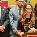 Worker Advocates Push Legislators for $20 Minimum Wage
