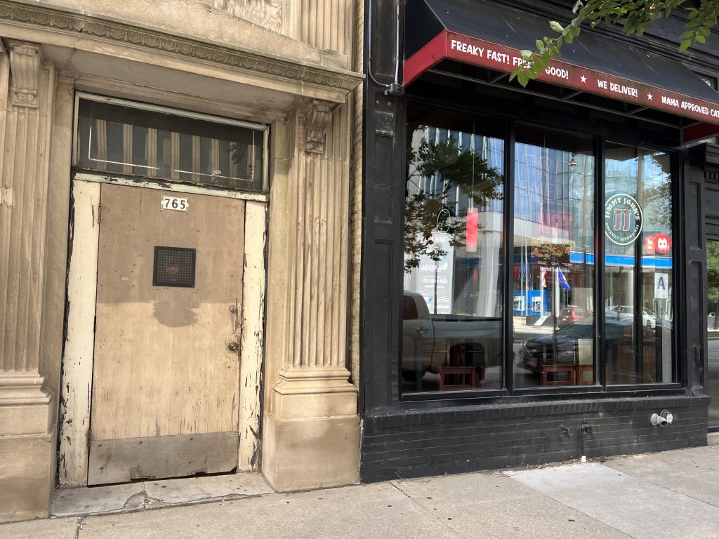 Site of proposed The Back Door. Photo by Sophie Bolich.