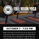 Full Moon Yoga at Davidson Park