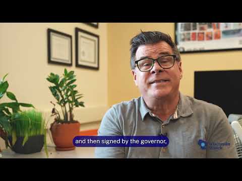 Wisconsin Watch’s Tom Kertscher explains how permanently and totally disabled workers haven’t seen a raise to their worker’s compensation benefits in nine years. He also talks with Jimmy Novy, 77, who grew up on a farm in Yuba, Wisconsin, and became severely disabled after his job at the local Rayovac company exposed him to manganese. (Video by Trisha Young / Wisconsin Watch)