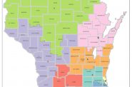 Wisconsin Congressional Map.