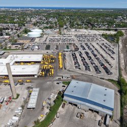 The South Drop-Off Center, transfer station and city tow lot. Photo by Urban Milwaukee staff.