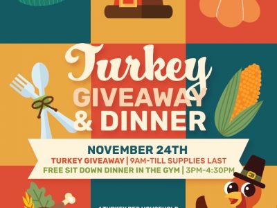 Dr. Martin Luther King Jr. Community Center Launches Annual Turkey Give Away Donation Drive