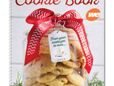 Get your 2025 We Energies Cookie Book Nov. 1