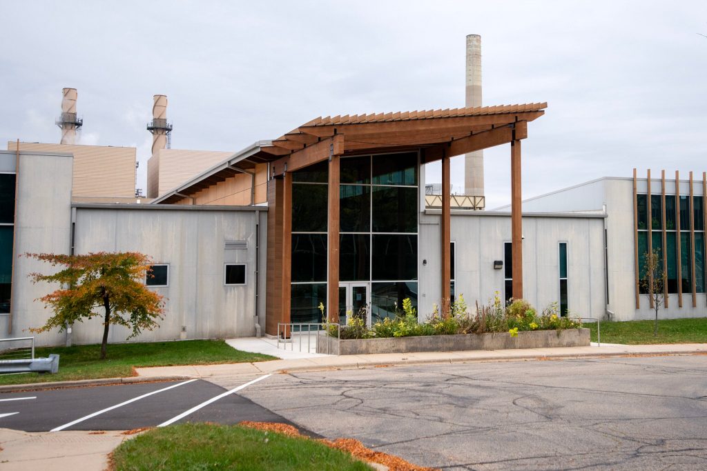 The USDA Forest Products Laboratory is closed Thursday, Oct. 30, 2025, in Madison, Wis. Angela Major/WPR
