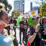 Thousands of Wisconsinites Protest Trump Administration at ‘No Kings’ Rallies