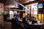 AJ Bombers interior. Photo courtesy of Benson's Restaurant Group.