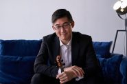 Violist Brian Hong. Photo from Frankly Music.
