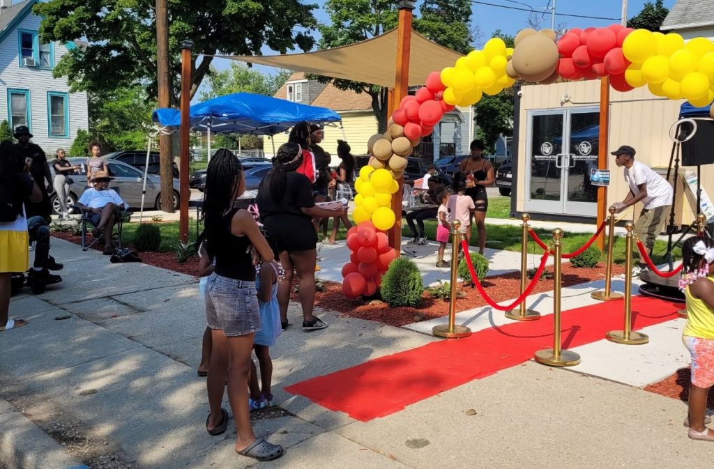 The Bronzeville Way Healing and Safe Space in Milwaukee held a soft opening after the initial phase of construction was complete. Photo courtesy of Chaz Fortune