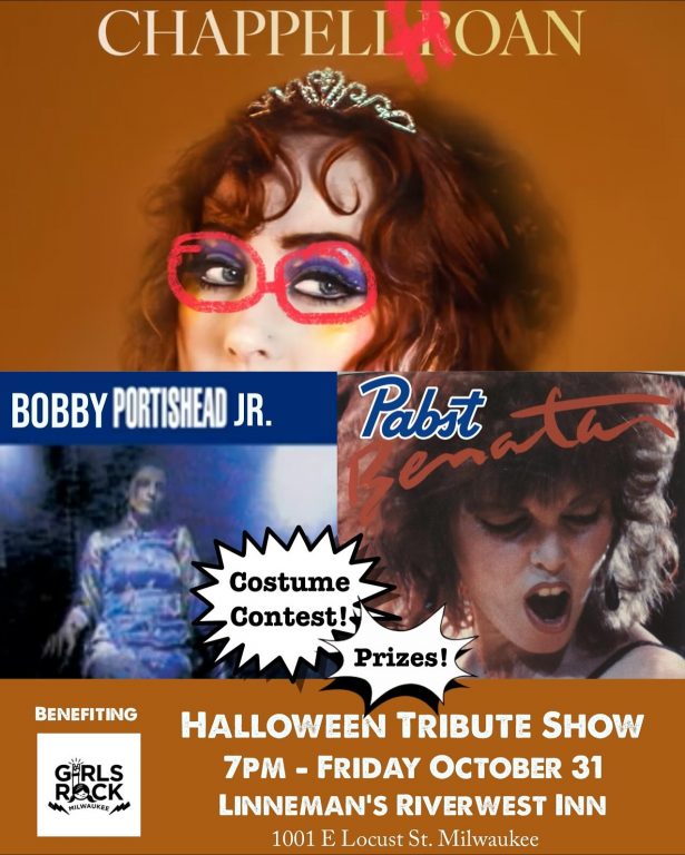 Ladies Rock Camp 2026 Registration Opens at Chappell Hoan Halloween Tribute Show. Photo provided