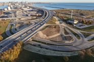 Port ramps at Wisconsin Highway 794. Photo by Urban Milwaukee staff.