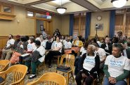 Advocates pack budget amendment day meeting at Milwaukee City Hall. Photo by Jeramey Jannene.