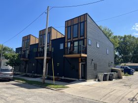 Townhomes on E. Otjen Street. Photo by Jeramey Jannene.