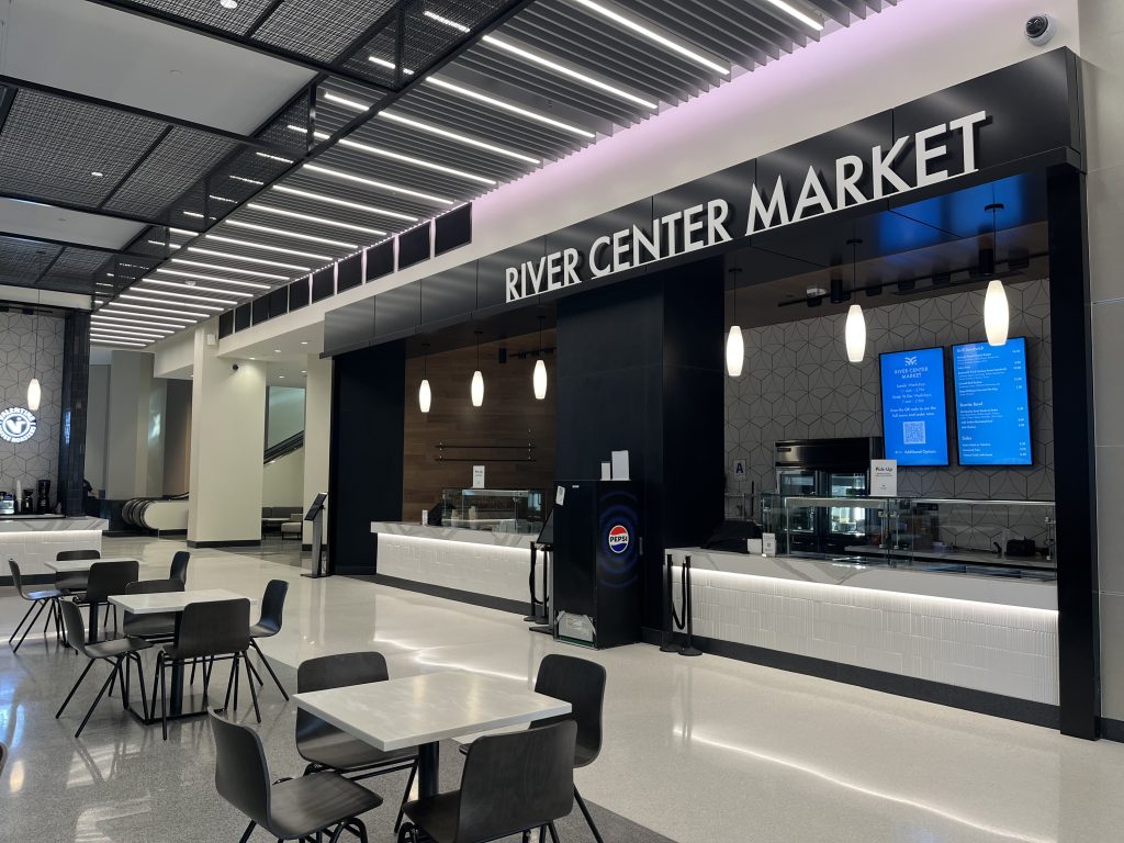 River Center Market. Photo by Sophie Bolich. 