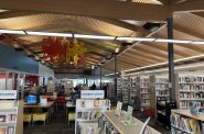 Tippecanoe Library on Sunday, March 2. Photo by Jeramey Jannene.
