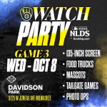 NLDS Watch Party at Davidson Park (Game 3)