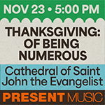 Sponsored: Of Being Numerous – November 23, 2025, 5pm