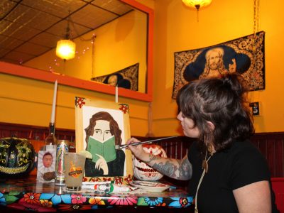 Café Corazón Hosting a Halloween-Themed Paint-and-Sip After-Hours Oct. 19 in Bay View