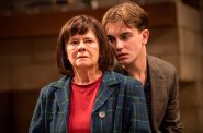 Linda Reiter and Miles Blue in Renaissance Theaterworks’ production of “Switzerland” by Joanna Murray-Smith. Photo by Ross Zentner.