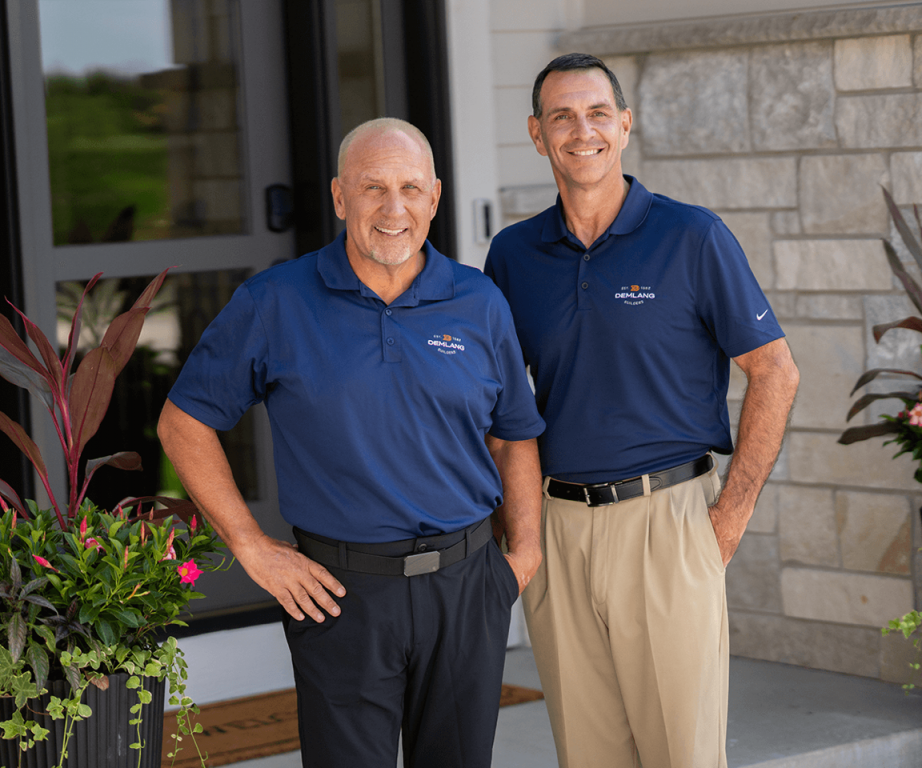 Rod Demlang and Jon Hazod. Photo courtesy of Demlang Builders.