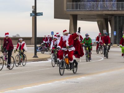 Wisconsin Bike Fed Hosts Annual Milwaukee Santa Cycle Rampage December 6, 2025