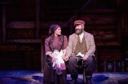 Janet Metz (Golde) and Andrew Varela (Tevye) in Skylight Music Theatre’s production of Fiddler on the Roof running October 3-26, 2025. Photo by Mark Frohna.