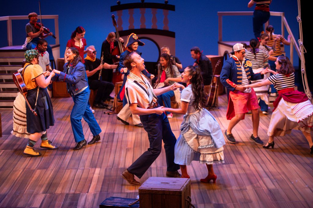 UWM Peck School of the Arts and Milwaukee Opera Theatre's H.M.S. Pinafore. Photo by Mark Frohna.