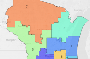 Congressional district map