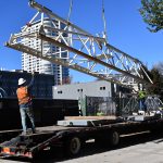 Huge Tower Crane Removed From Neutral Edison Site