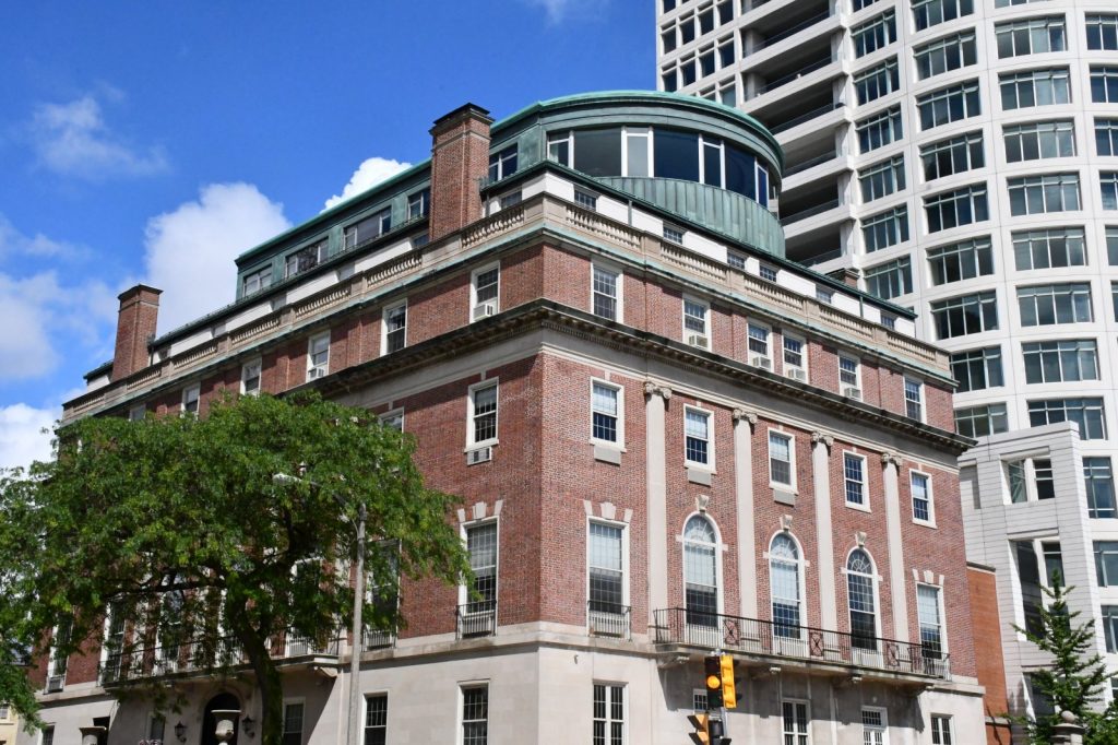 University Club in July 2024. Photo by Jeramey Jannene.