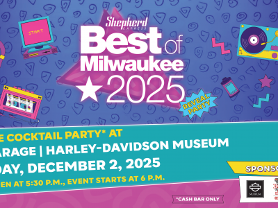 Celebrate 35 Years of Best of Milwaukee at The Garage at Harley-Davidson Museum
